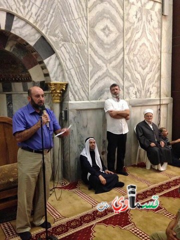 الشرطة تفشل في عرقلة قوافل الأقصى في ذكرى هبة القدس والاقصى وجمعية الاقصى والحركة الاسلامية تنظمان أمسية خاصة في المسجد الاقصى